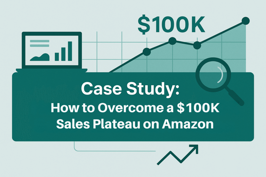 Case Study: How We Helped a Client Break Through a $100K Sales Plateau on Amazon