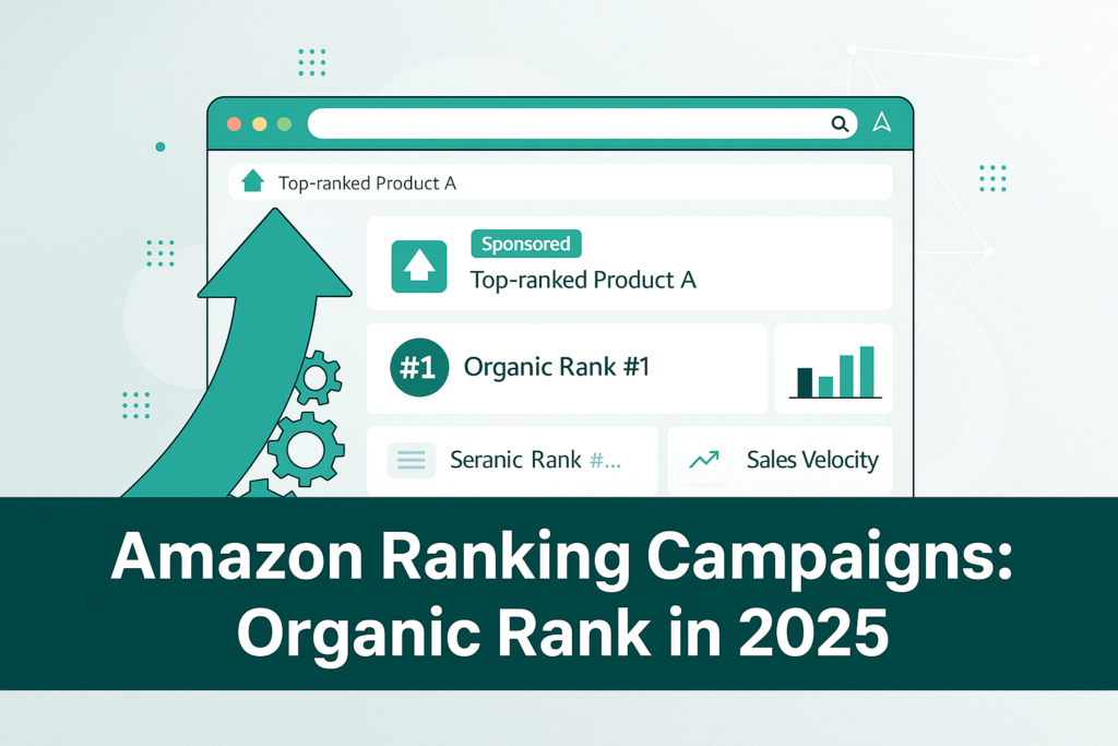 Amazon Ranking Campaigns How to Boost Visibility, Sales Velocity, and Organic Rank in 2025
