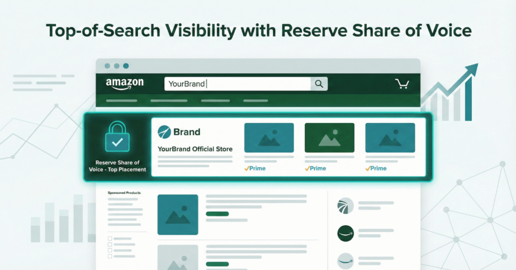 Predictable Top-of-Search Visibility with Reserve Share of Voice